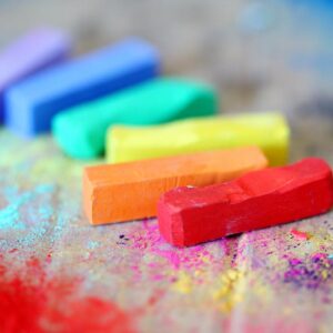 Close-up Photo of Assorted Colored Chalks